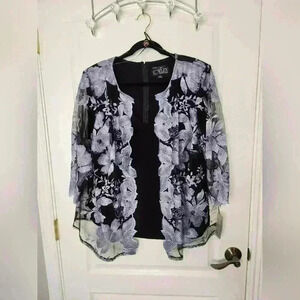 Plus size evening blouse NWT